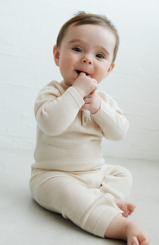 Baby Bodysuit - Ecru FUB Overall
