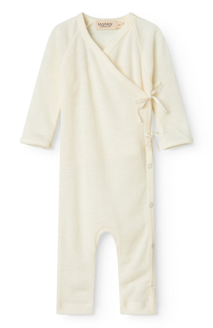 Rula romper i merinoull - Natural