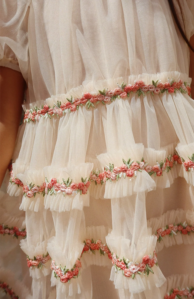 Joelle Dress - Buttercream