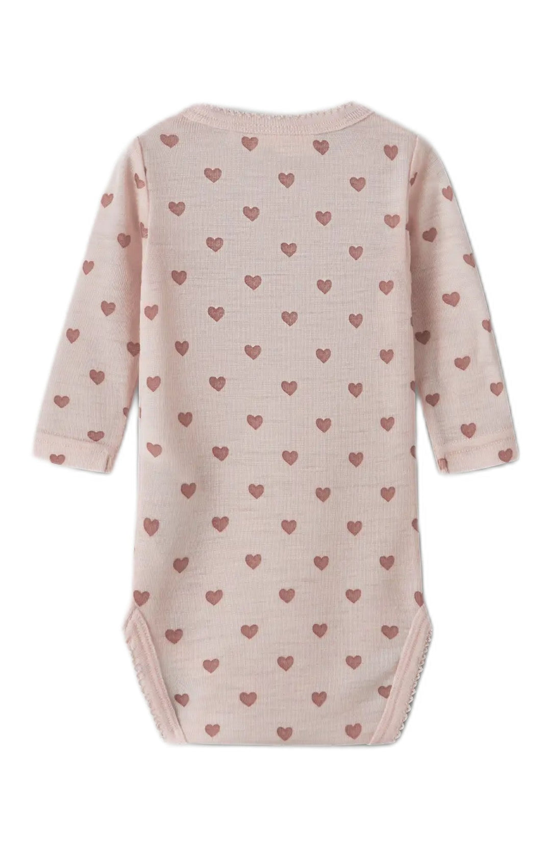 Noel Nia body i ull - Morganite Heart - detalj 1