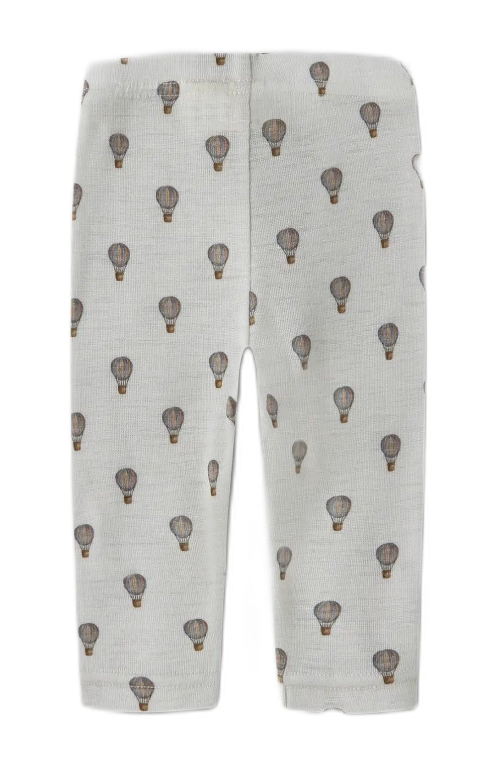 Noel Nor babyleggings i ull - Oyster Mushroom Airballoon - detalj 1