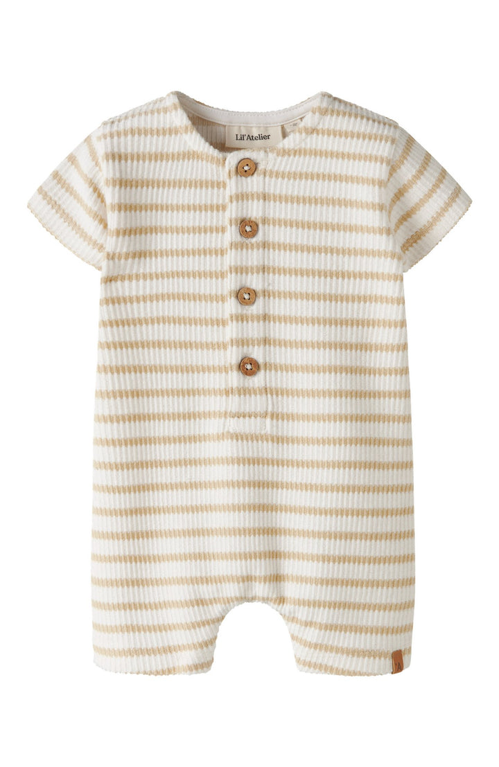 Tadeo Loose Short Suit - Coconut Milk/Mojave Desert Lil' Atelier Onepiece