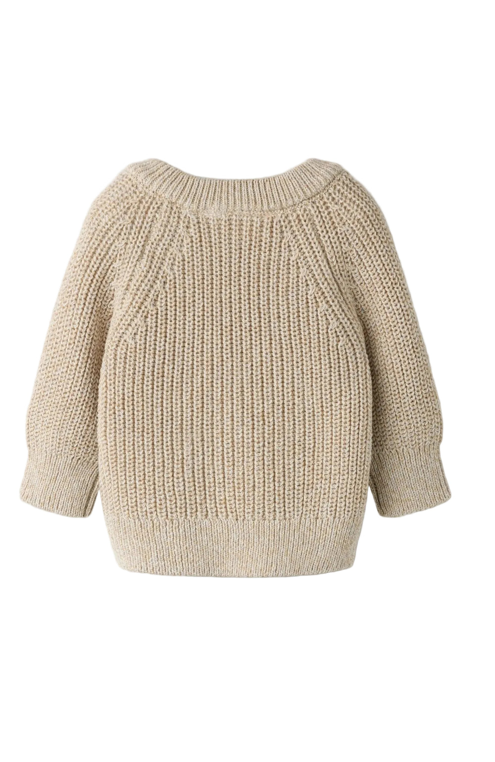 Rokkos LS Knit - White Pepper Melange