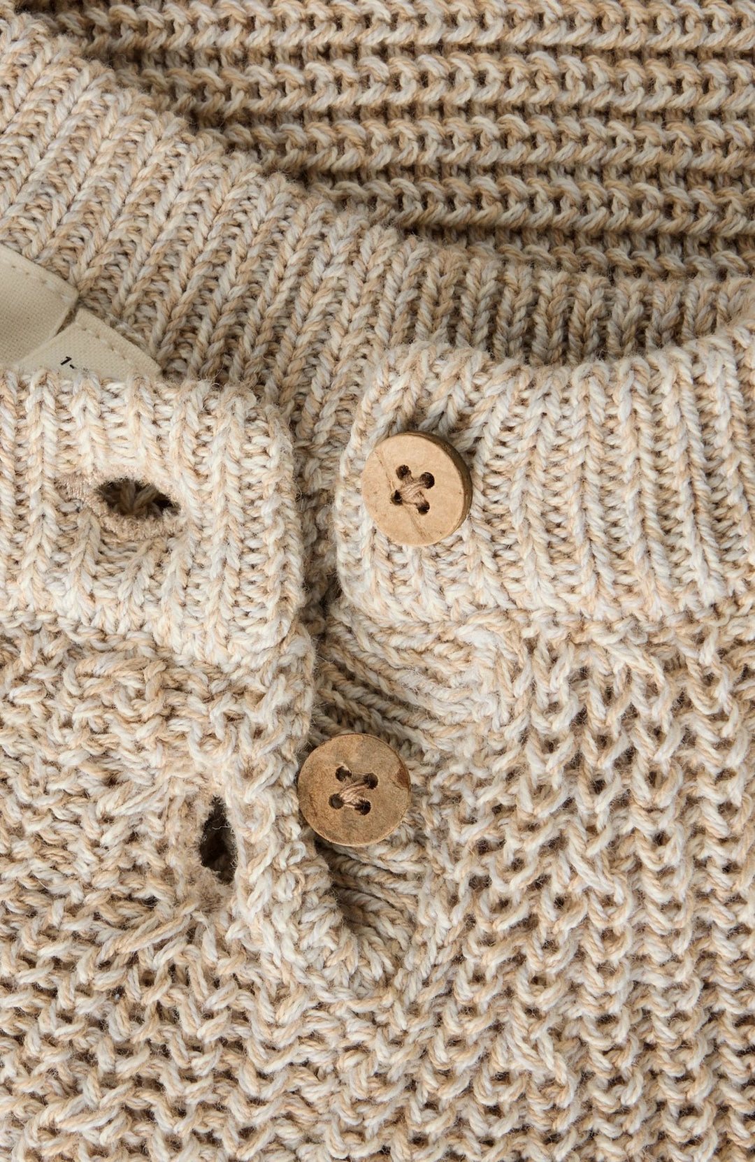 Rokkos LS Knit - White Pepper Melange