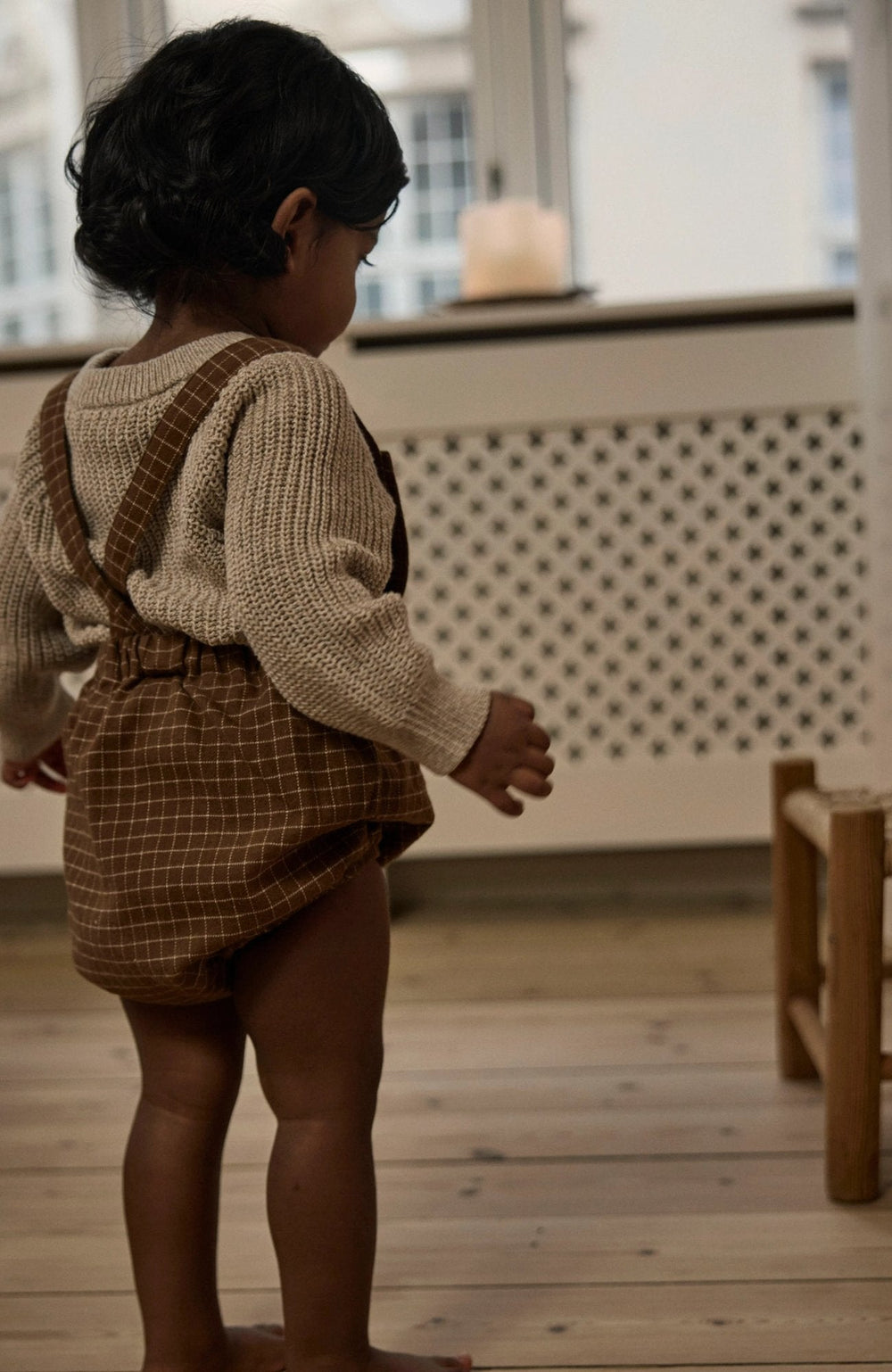 Rokkos LS Knit - White Pepper Melange