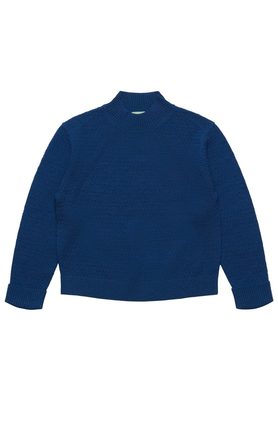 Mock Neck Jumper - Deep Indigo
