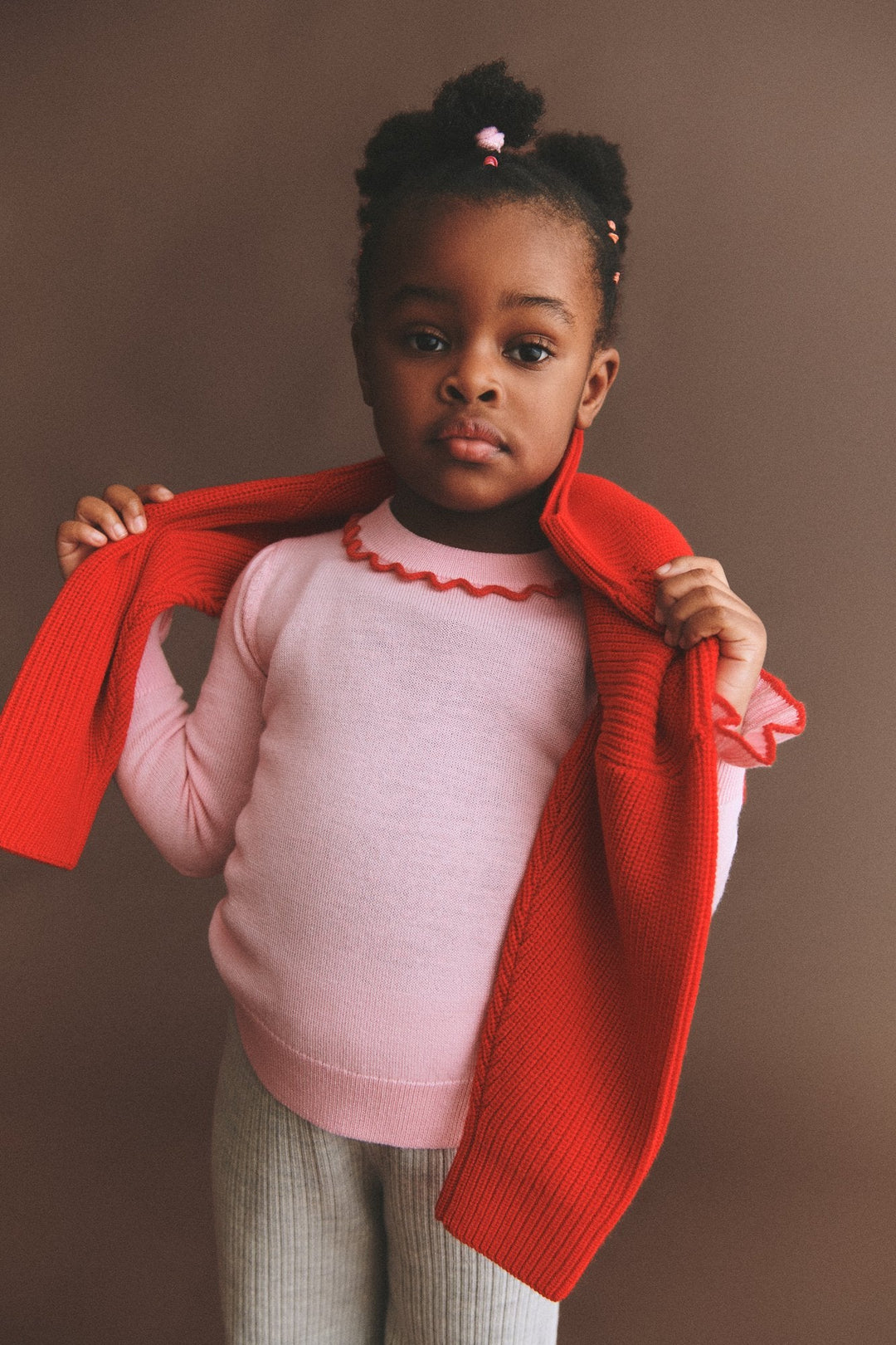 Frill Jumper - Rose Quartz - detalj 1