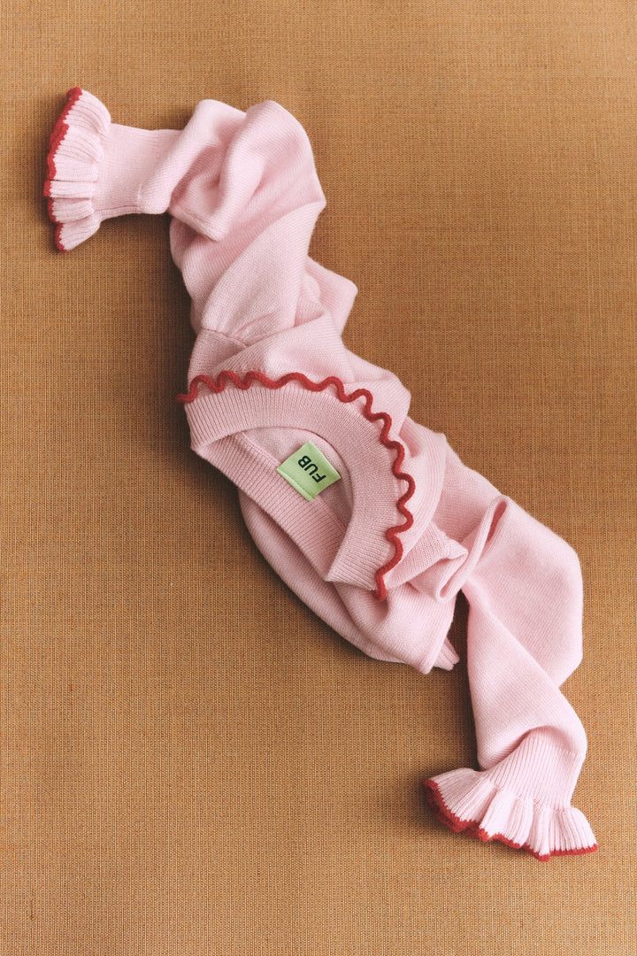 Frill Jumper - Rose Quartz - detalj 2