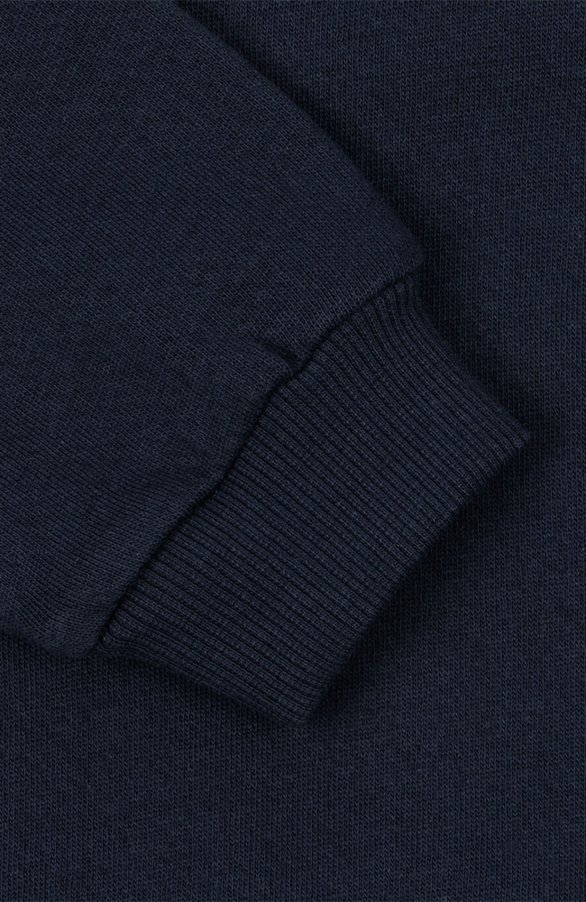 Loupy Lou Half Zip Sweat - Total Eclipse Konges Slöjd Tröja