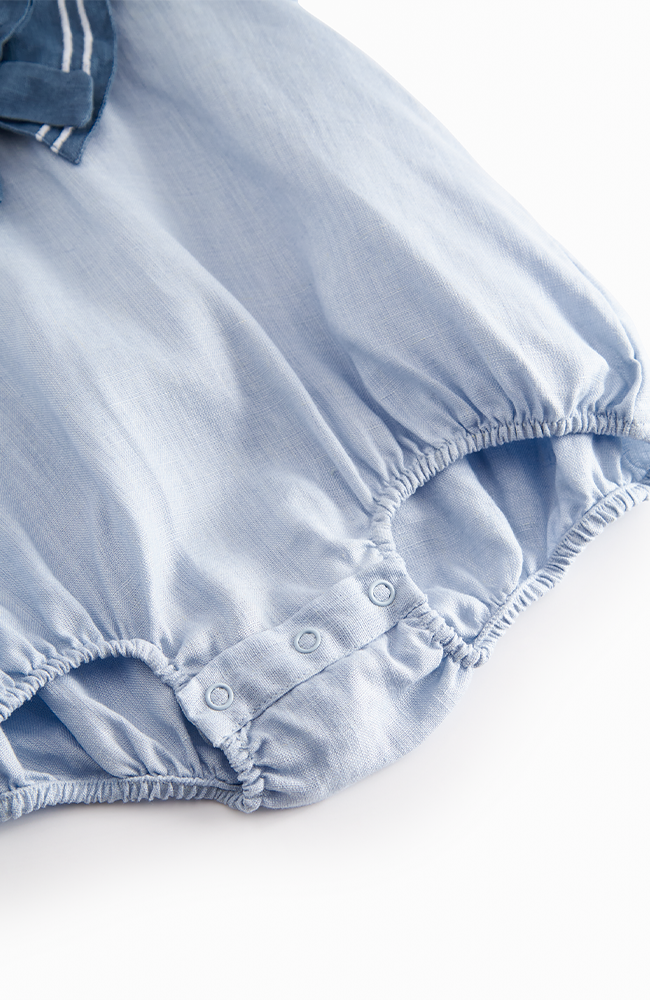 Raki Linen Jumpsuit - Blue Mist