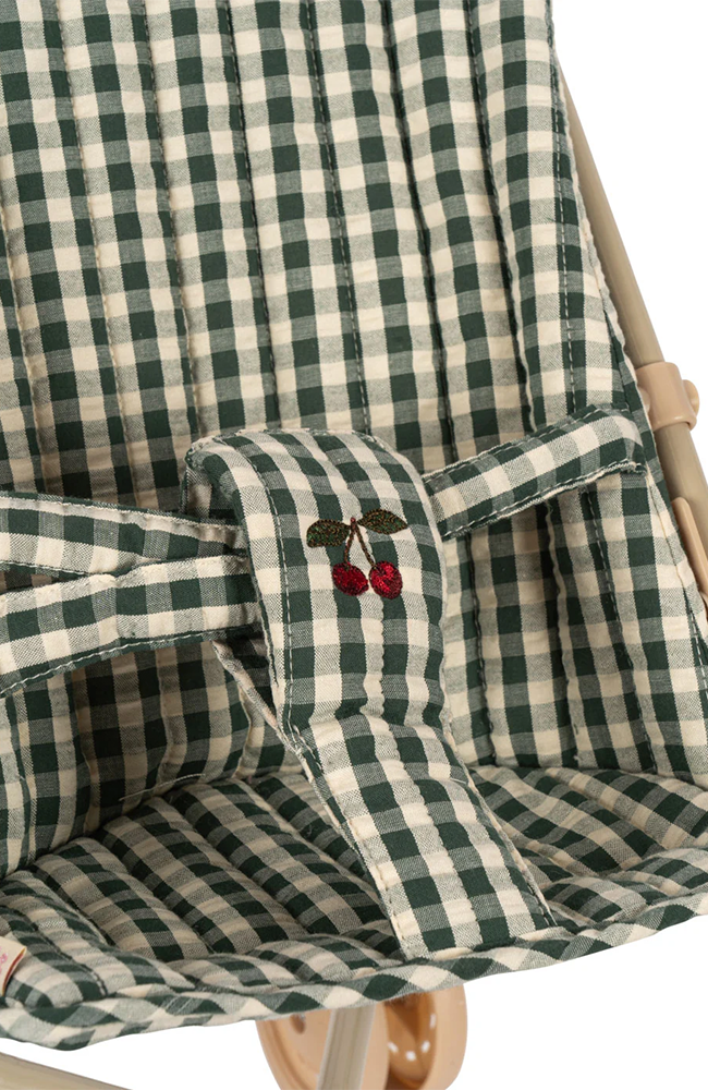 Cheeky Doll Stroller - Smoke Pine Check