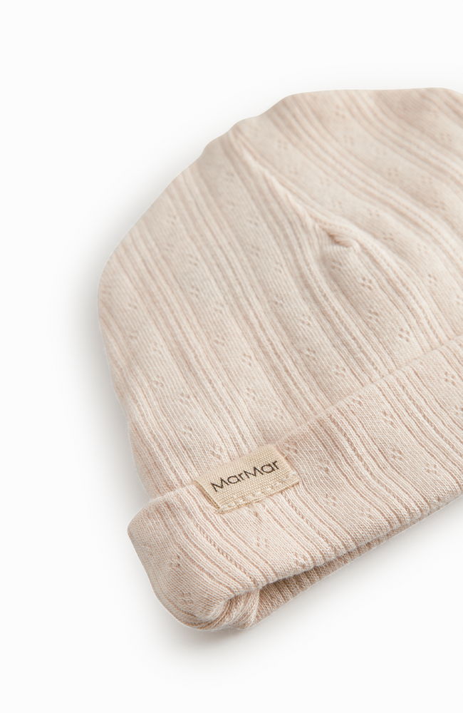 Aiko Pointelle Hat - Misty Pink