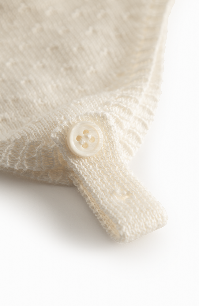 Aly Modal Mini Dots - Gentle White