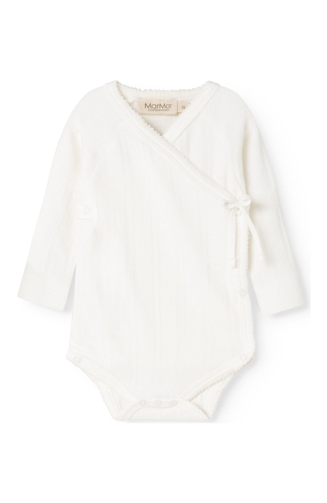 Belita Modal Pointelle Body - Gentle White MarMar Copenhagen Body