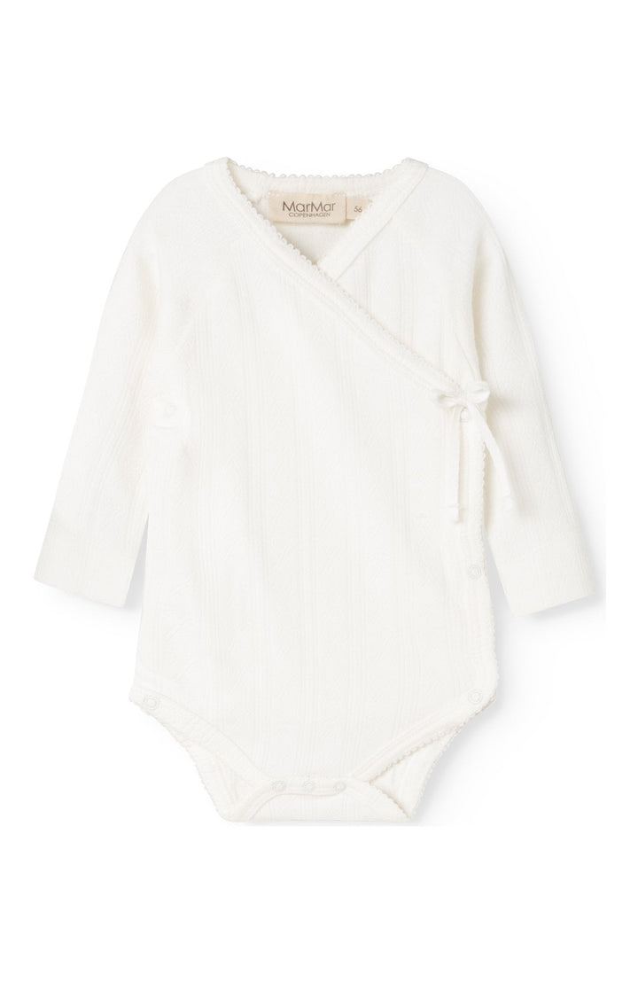 Belita Modal Pointelle Body - Gentle White MarMar Copenhagen Body