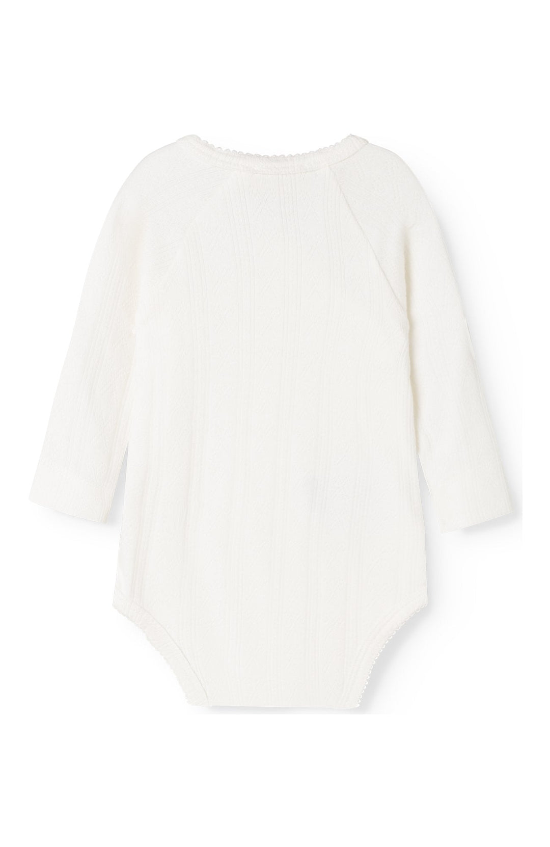 Belita Modal Pointelle Body - Gentle White MarMar Copenhagen Body