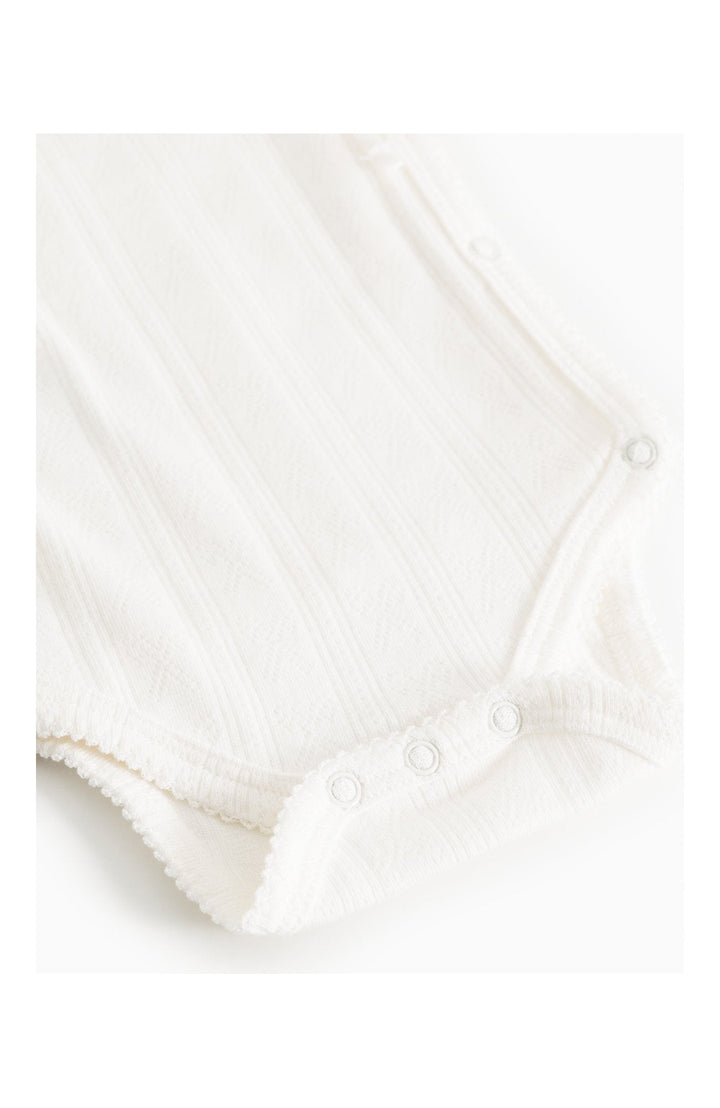 Belita Modal Pointelle Body - Gentle White MarMar Copenhagen Body