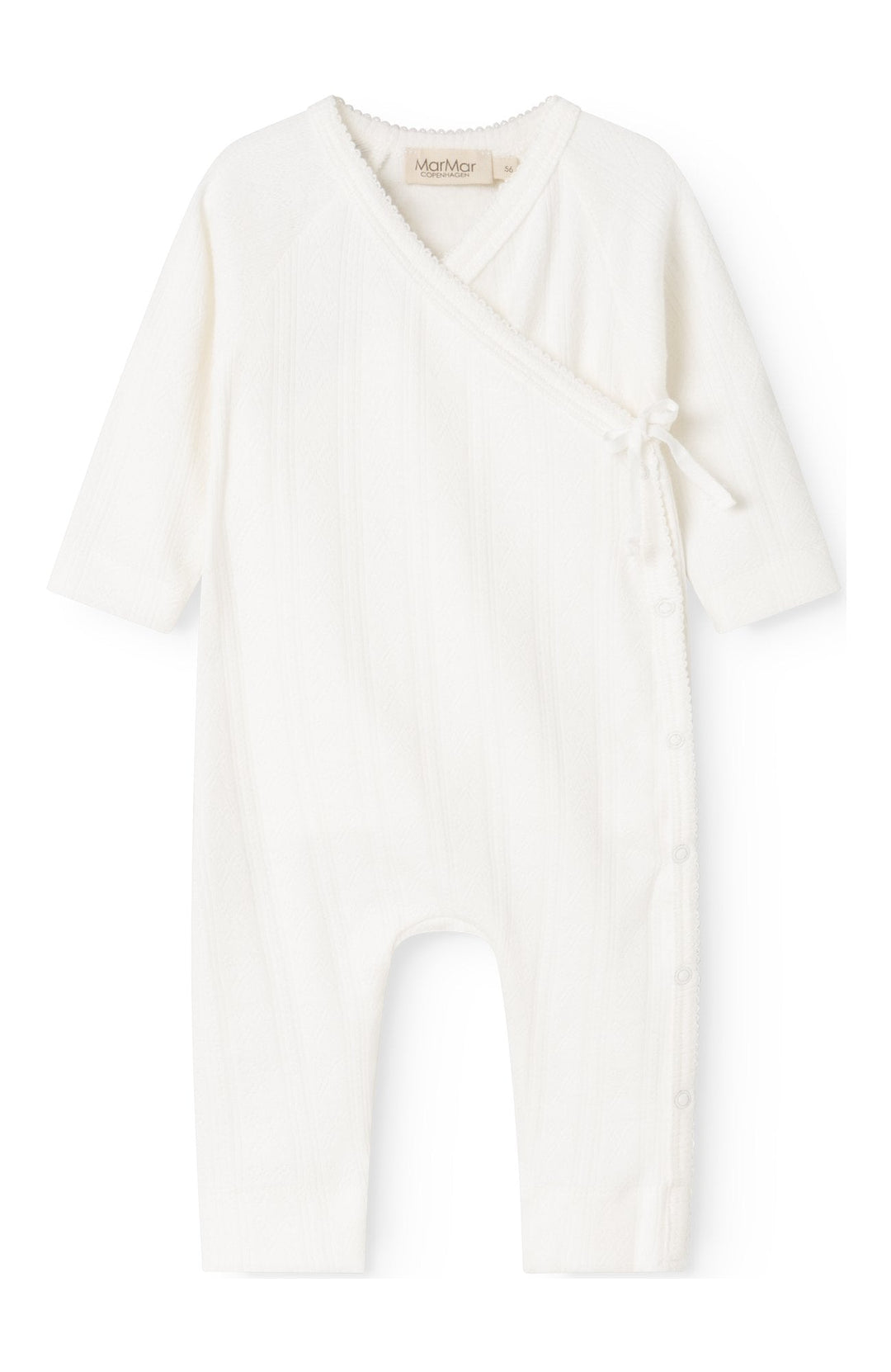 Rula omlottromper pointelle - Gentle White
