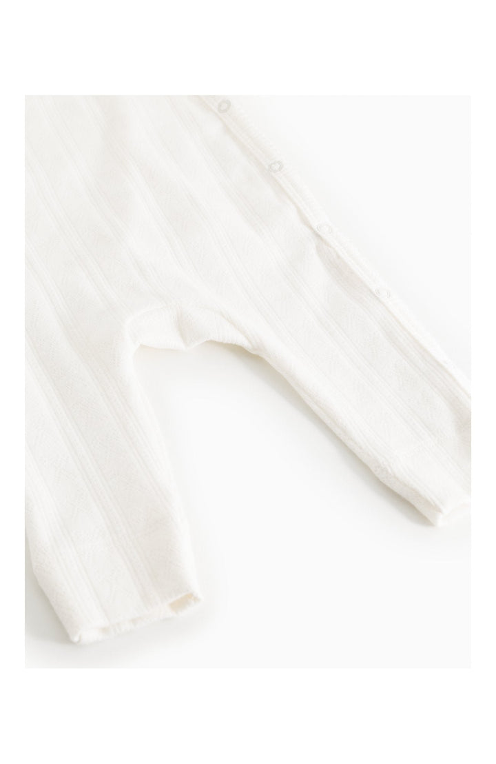 Rula omlottromper pointelle - Gentle White - detalj 3