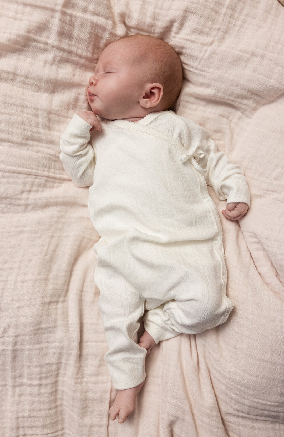 Rula omlottromper pointelle - Gentle White - detalj 4