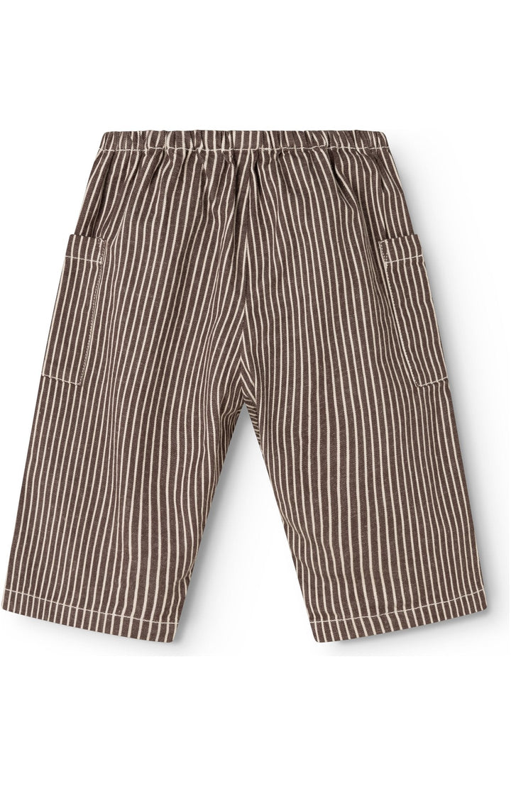 Panto jeansbyxor - Dark Brownie Stripe - detalj 1
