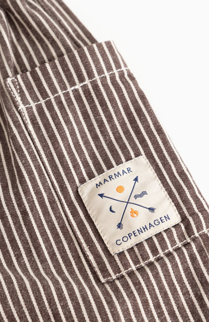 Panto jeansbyxor - Dark Brownie Stripe - detalj 3