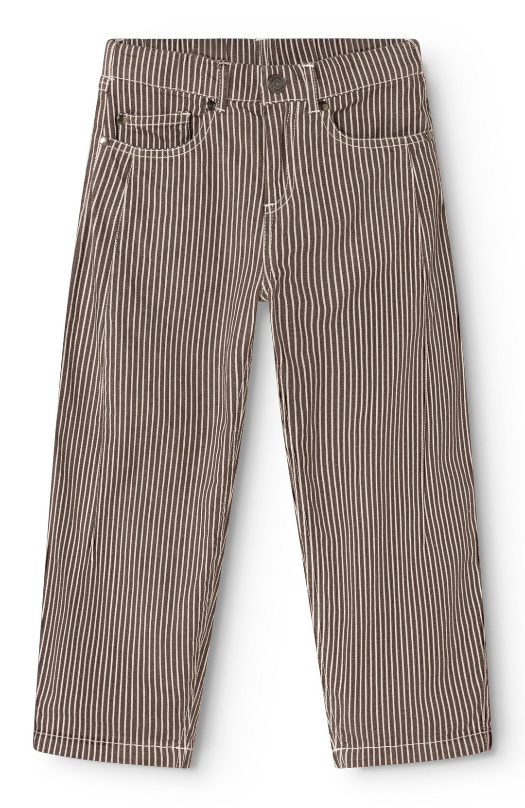 Pando jeansbyxor junior - Dark Brownie Stripe