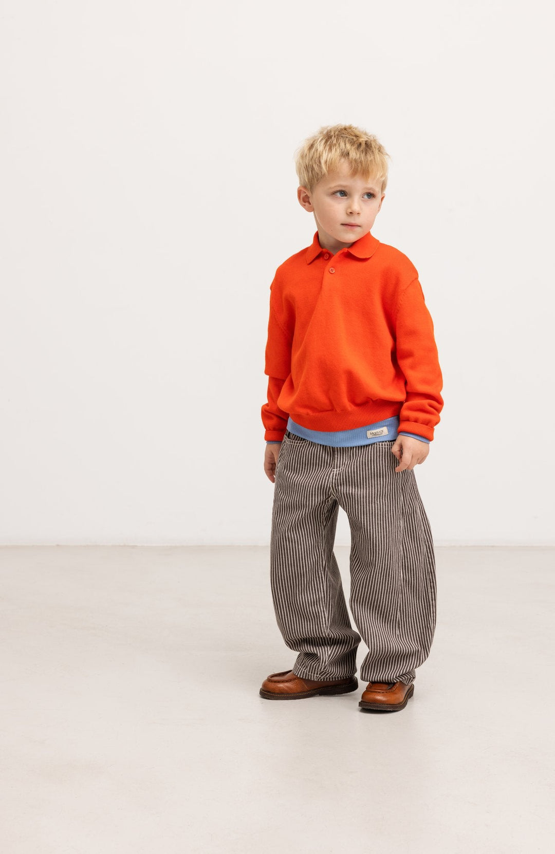 Pando jeansbyxor junior - Dark Brownie Stripe - detalj 4