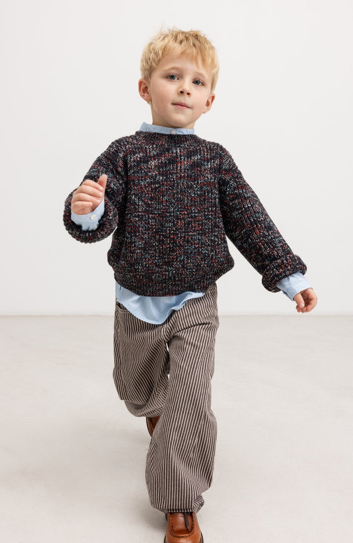 Pando jeansbyxor junior - Dark Brownie Stripe - detalj 5