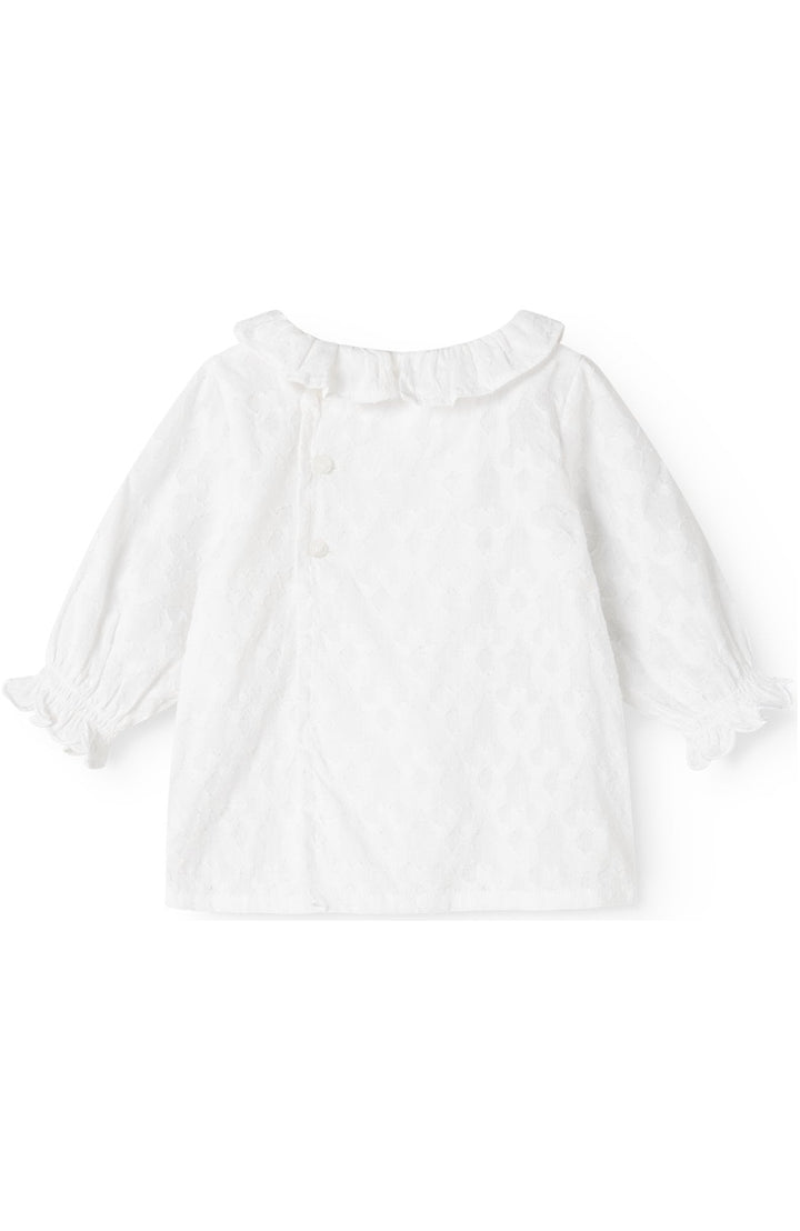 Tilka topp - White - detalj 1