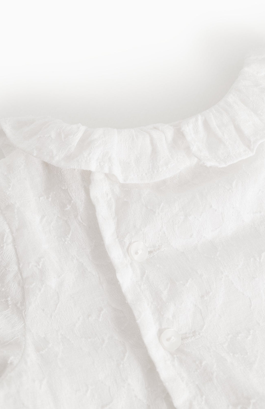 Tilka topp - White - detalj 2