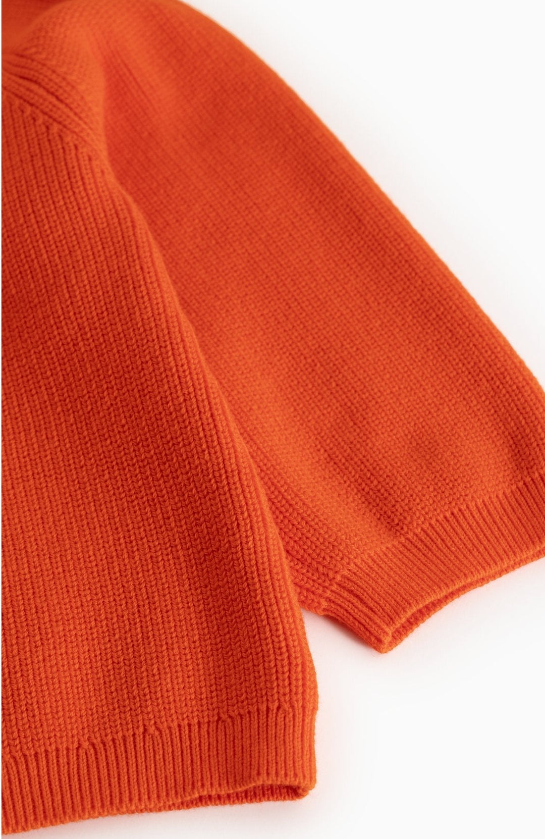 Torin B stickad tröja - Grapefruit - detalj 3