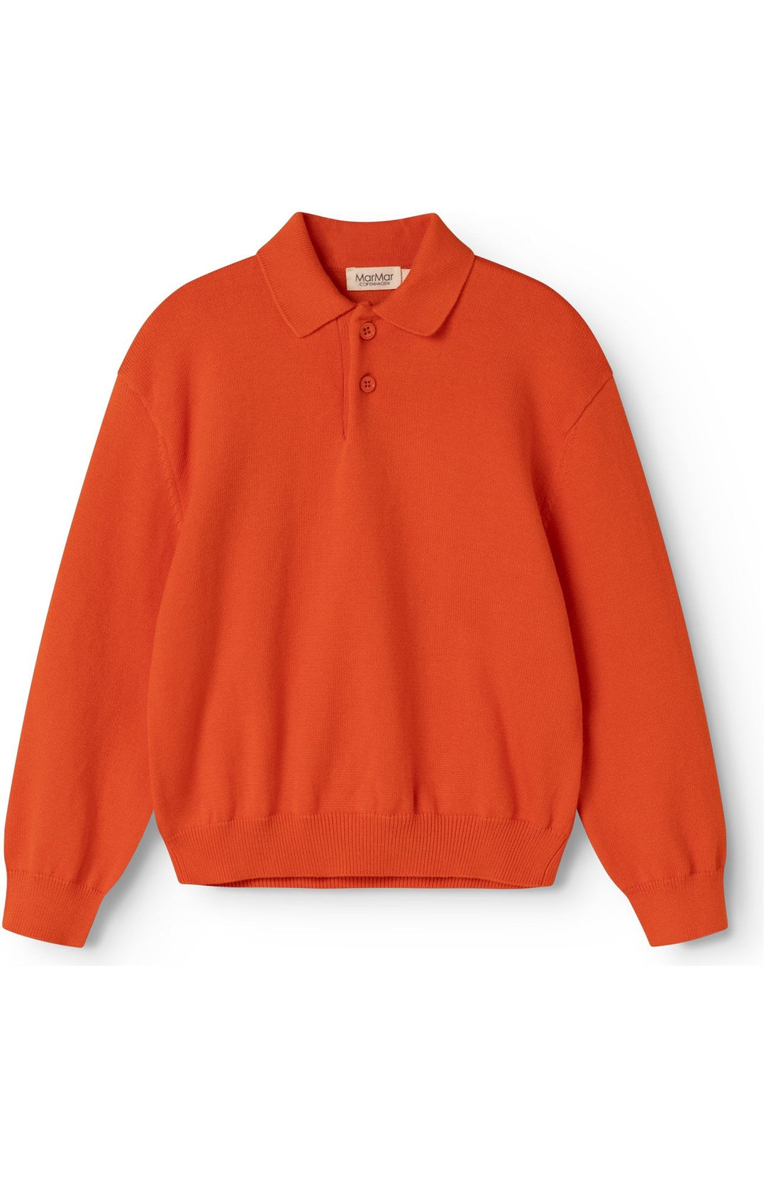 Teno Polo stickad tröja - Grapefruit