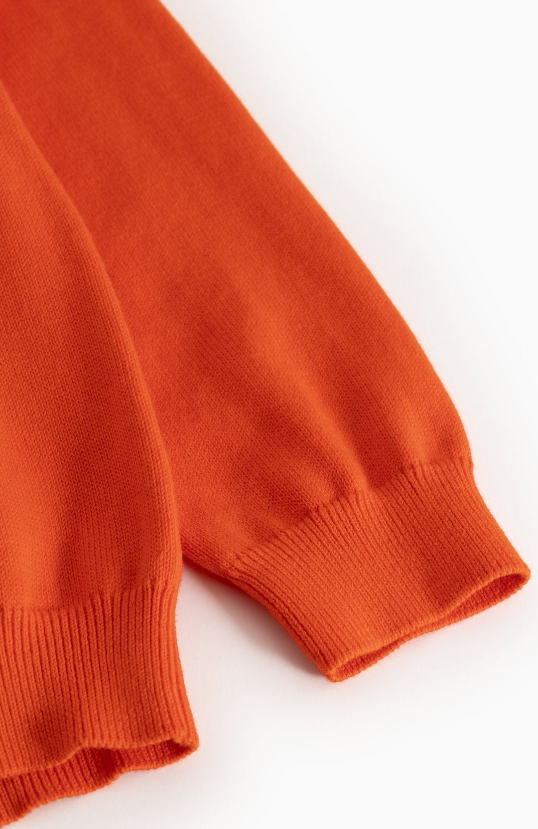 Teno Polo stickad tröja - Grapefruit - detalj 3