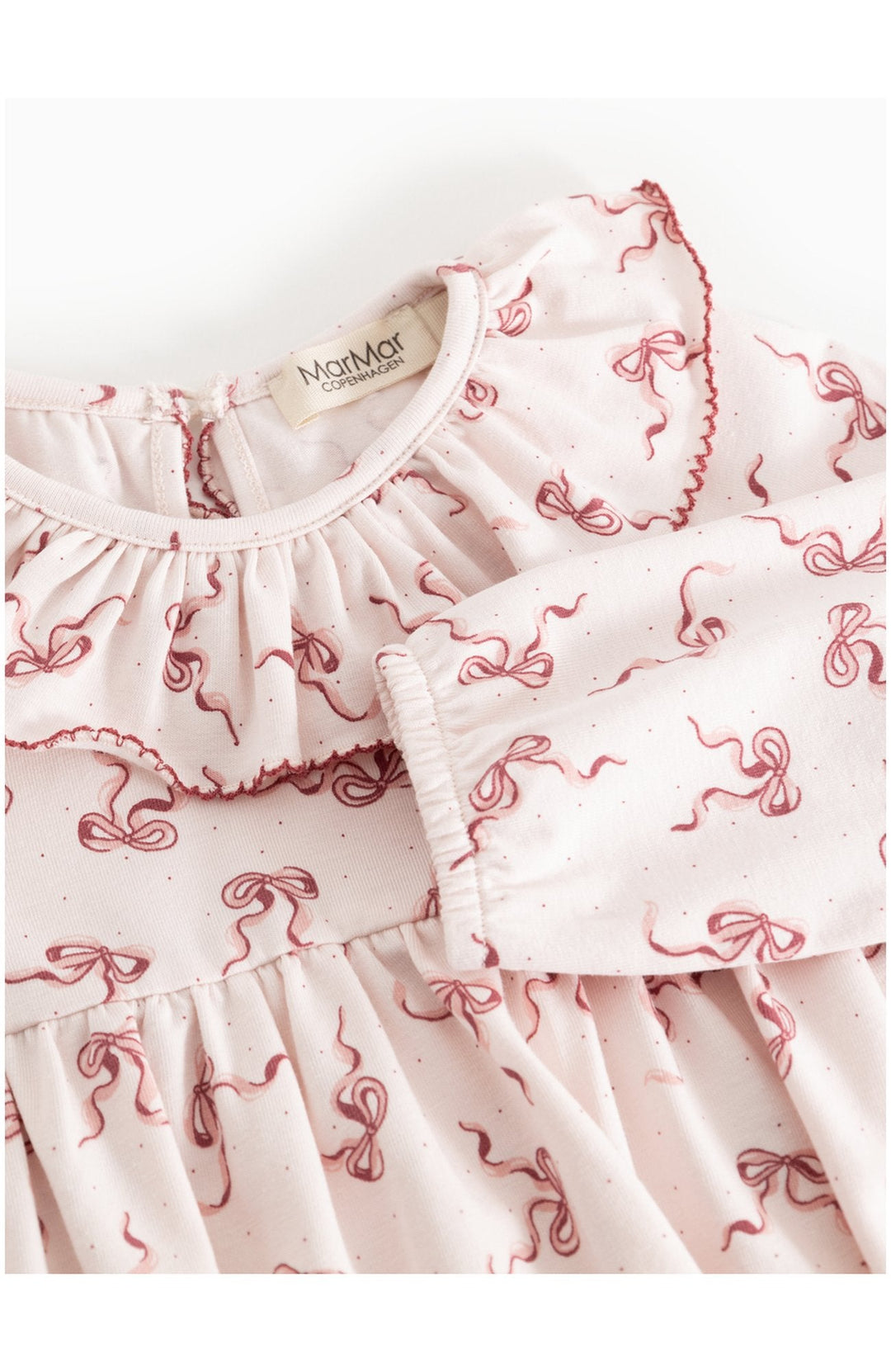 Riva Modal Smooth Print Dress - Bows MarMar Copenhagen Klänning