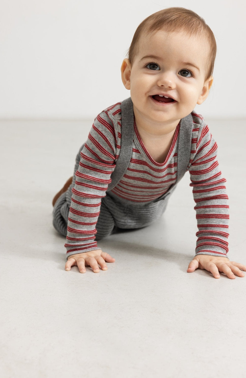 Benedicte Modal Fine Rib Body - Cherry Stripe MarMar Copenhagen Body