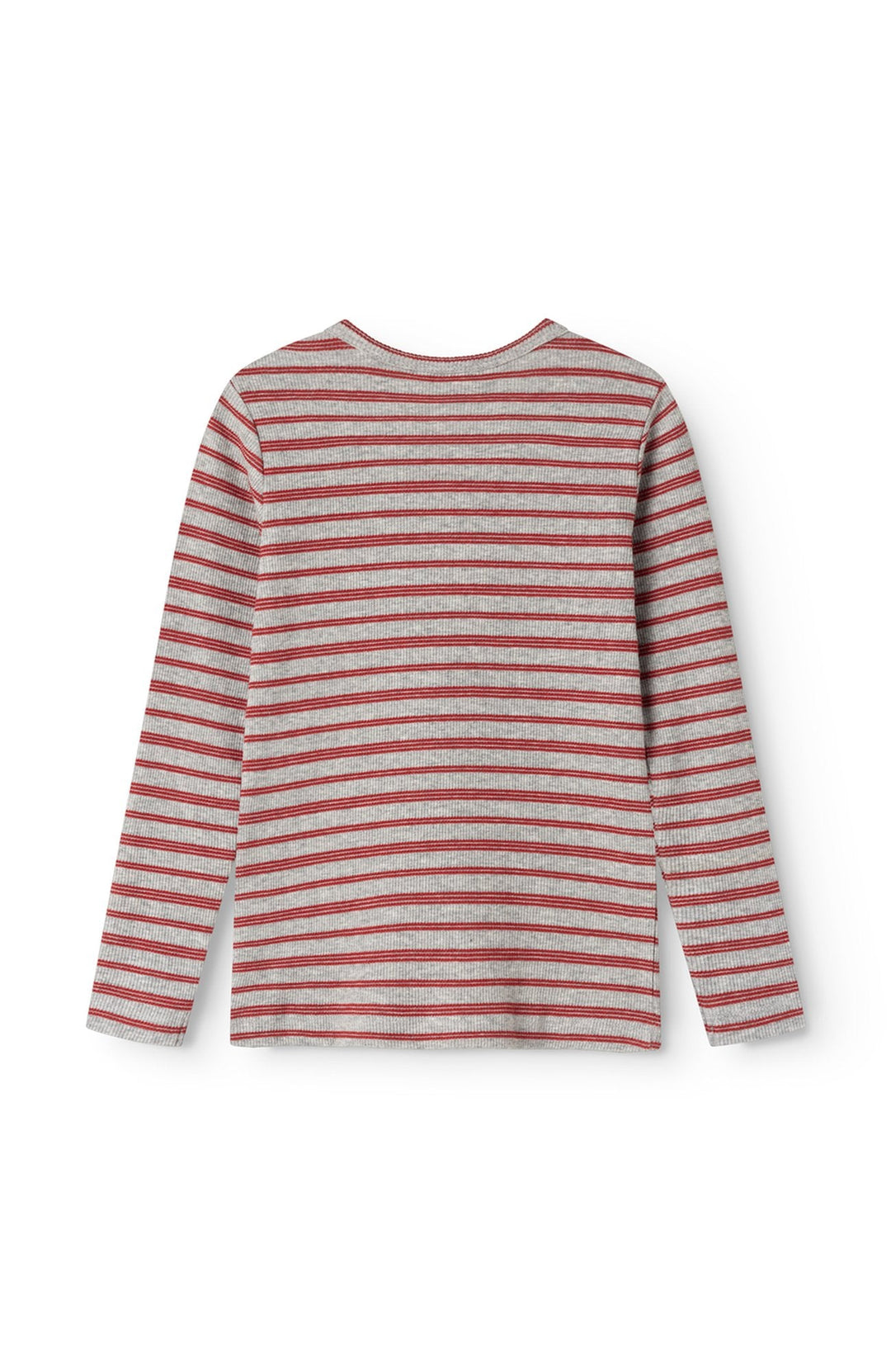 Tani Modal Fine Rib Long Sleeve - Cherry Stripe MarMar Copenhagen Tröja