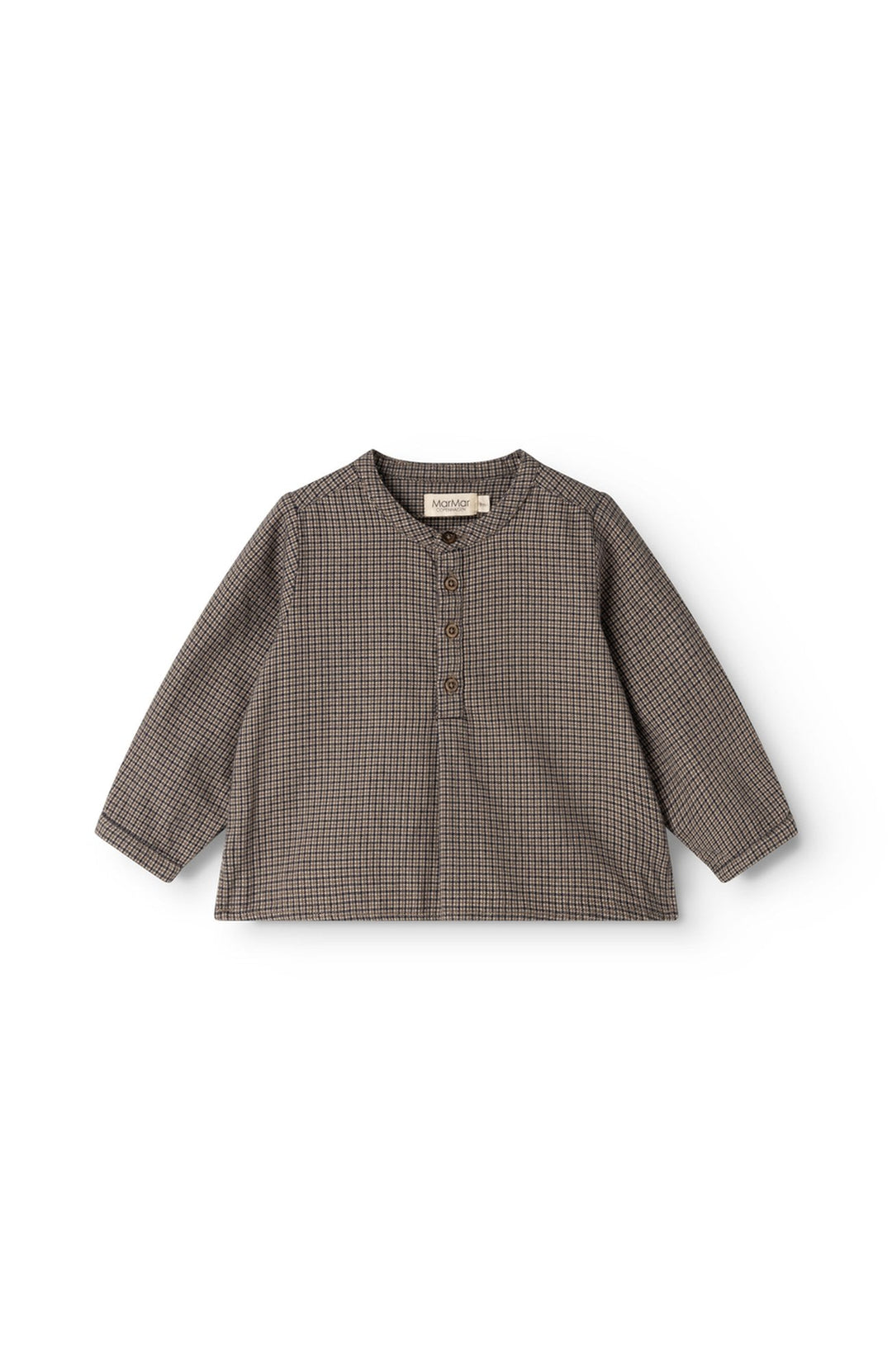 Totoro Structured Cotton Shirt - Houndstooth Check MarMar Copenhagen Skjorta