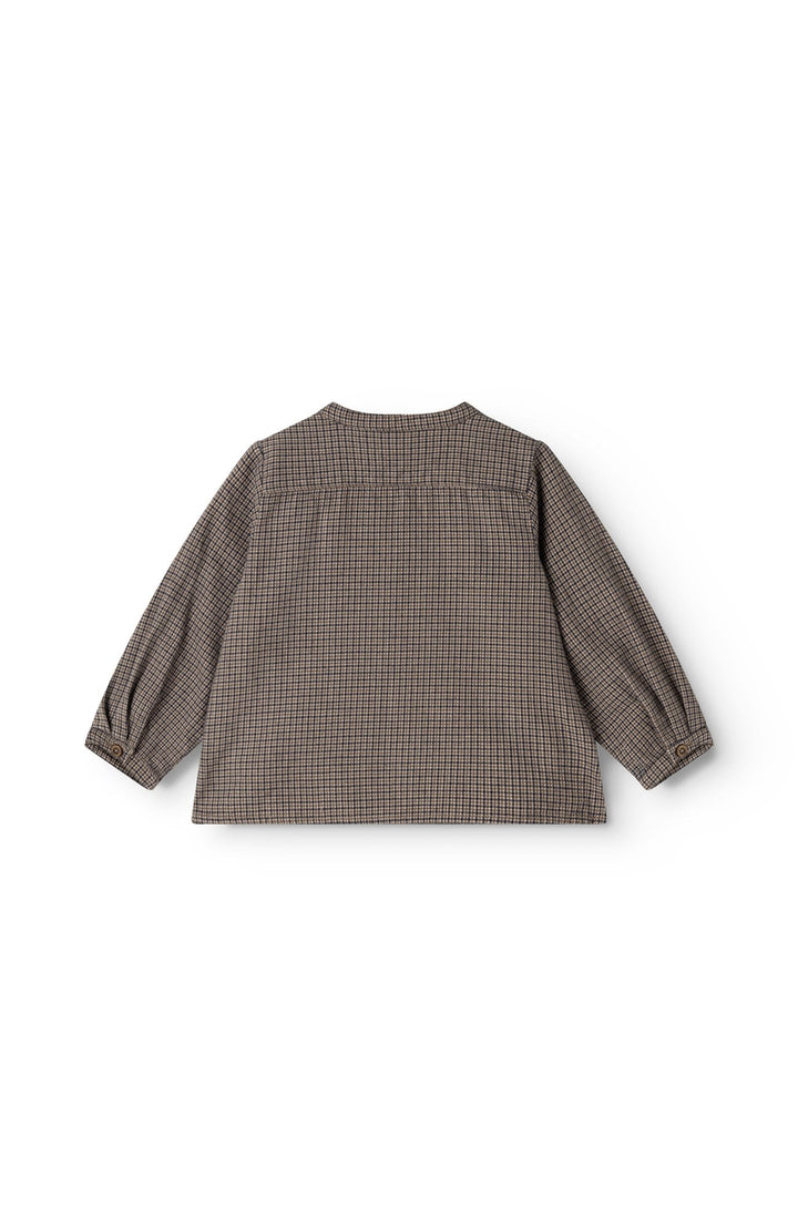 Totoro Structured Cotton Shirt - Houndstooth Check MarMar Copenhagen Skjorta