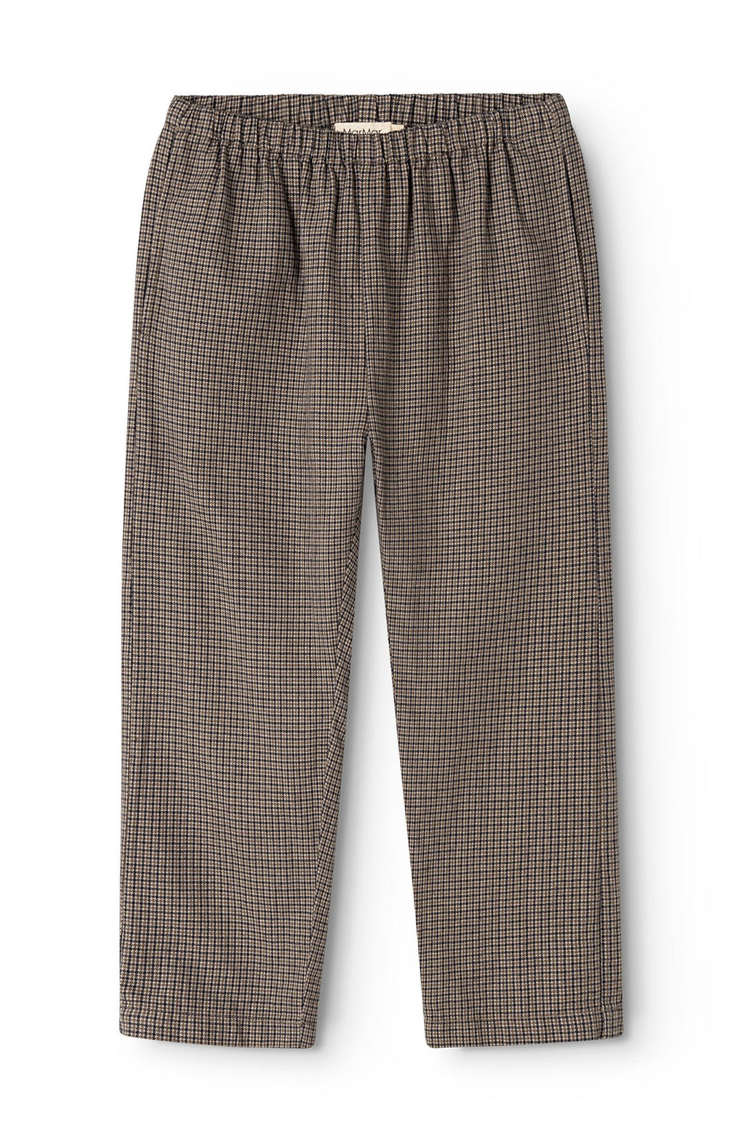 Panto Structured Cotton Pants - Houndstooth Check MarMar Copenhagen Byxor