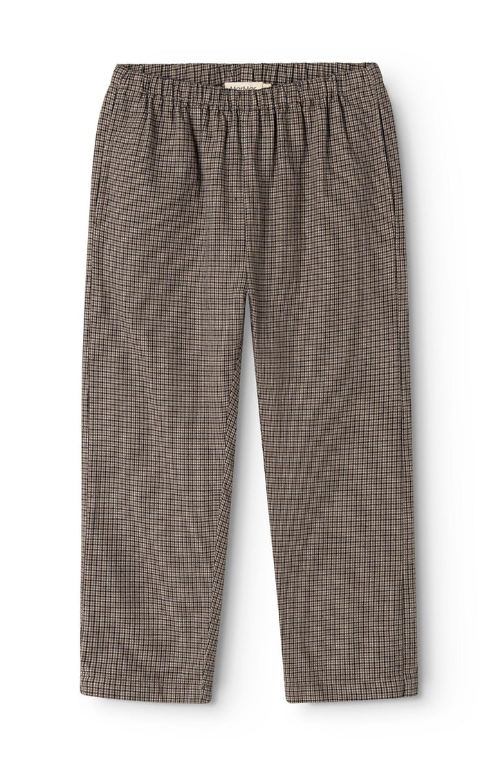 Panto Structured Cotton Pants - Houndstooth Check MarMar Copenhagen Byxor