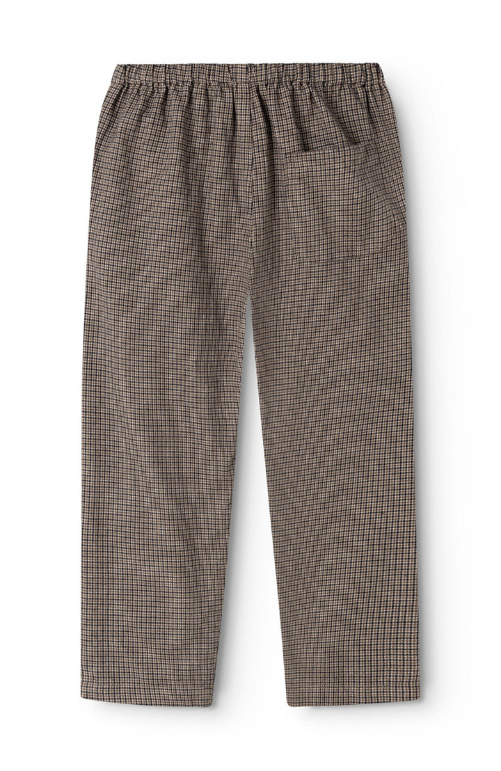 Panto Structured Cotton Pants - Houndstooth Check MarMar Copenhagen Byxor