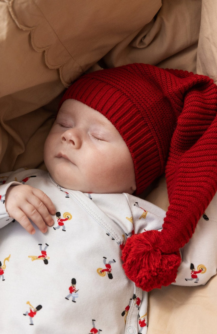 Alfen Knit Santa Hat - Cherry MarMar Copenhagen mössa