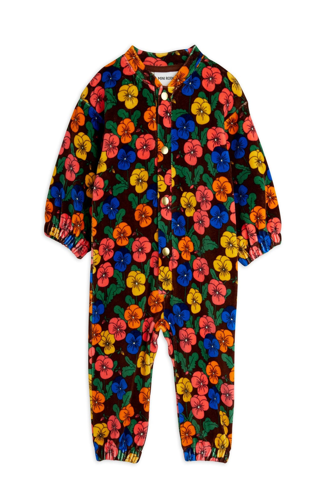 Violas Velour Onesie - Multi