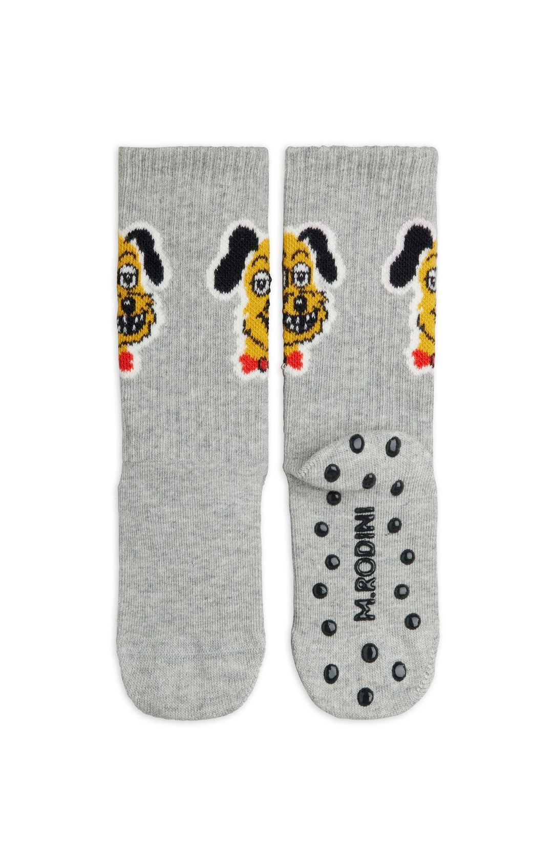 Hund Antihalkstrumpor - Grey Melange