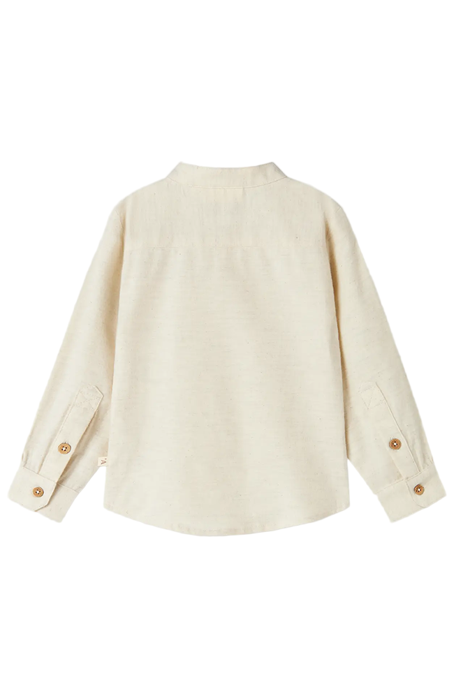 Otto LS Shirt - Turtledove Lil' Atelier Skjorta