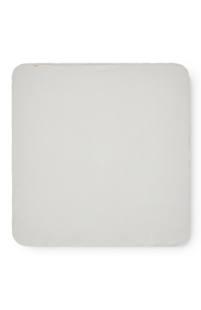 Alida Pointelle Rib blanket - Morning Dew