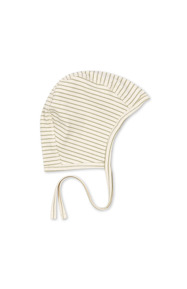 Basic Newborn Helmet - Tea Stripe