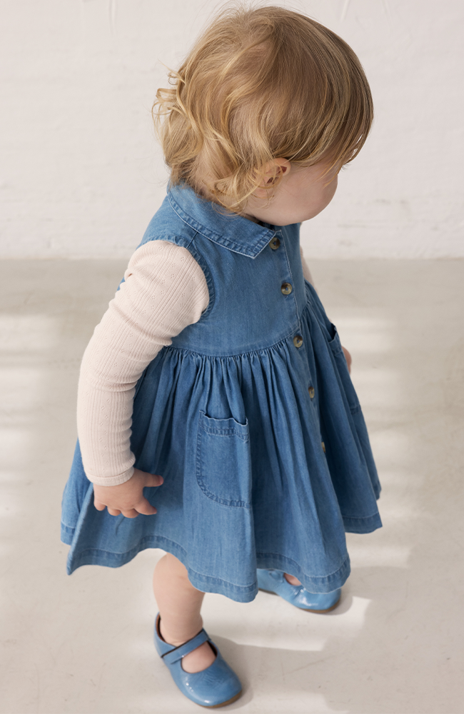 Danal Light Denim Dress - Blue Denim