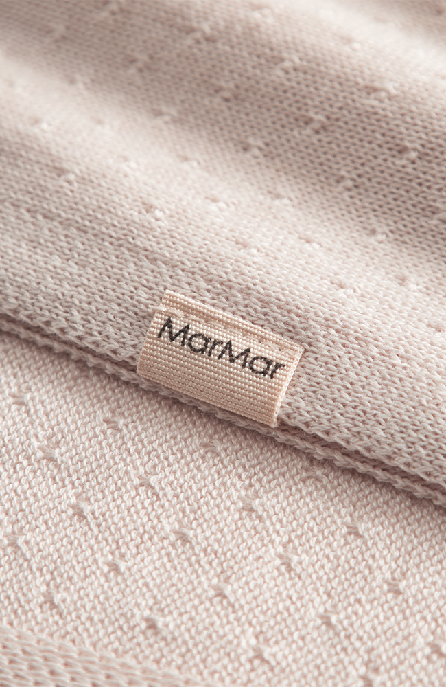Alia Blanket Modal Mini Dots - Misty Pink